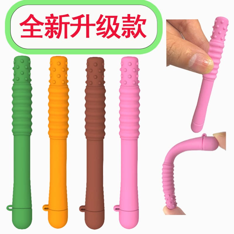 Essential Oil Breather New Style, Silicone Respirator with Essential Oils, Breathable Chewing Stick