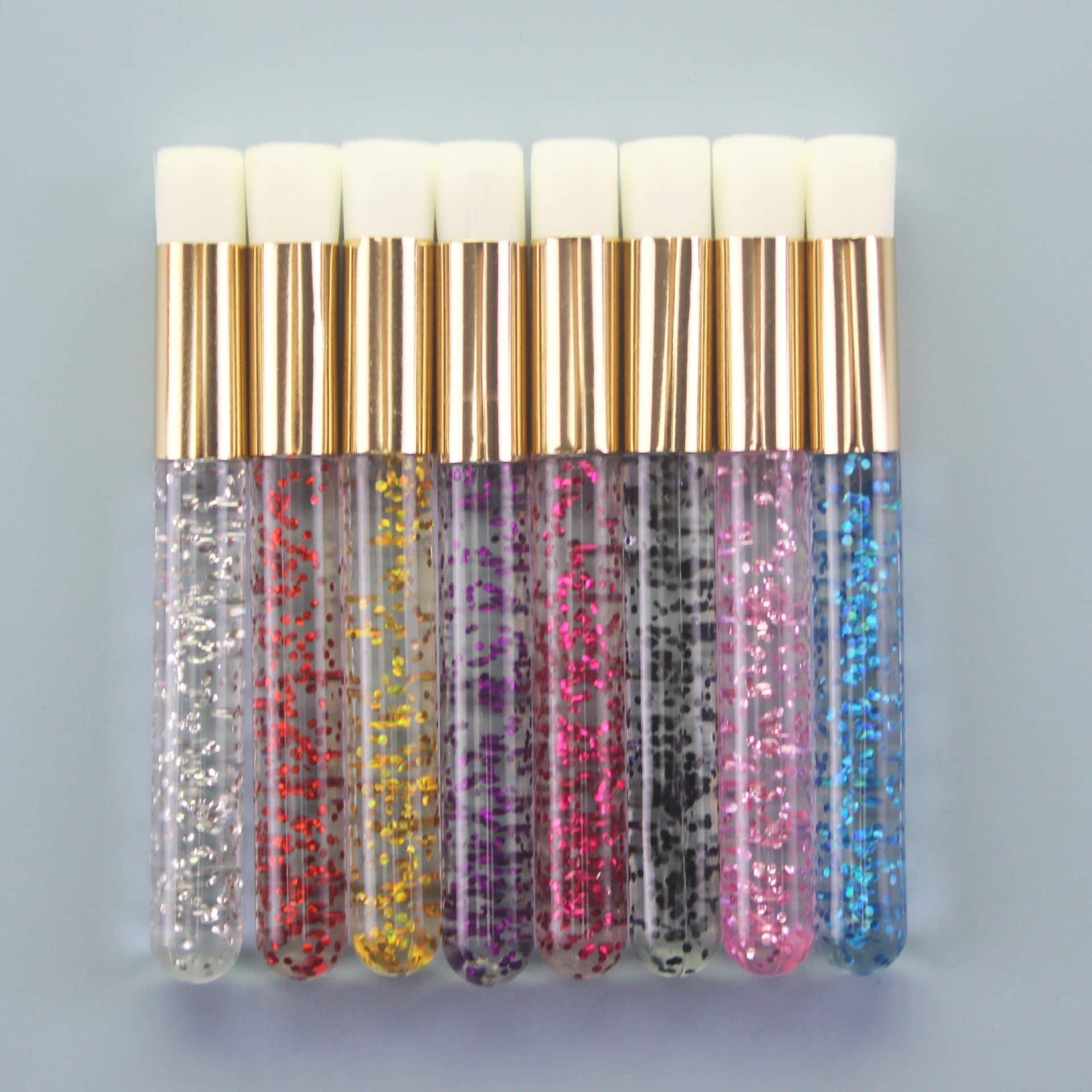 Cleaning Brush Eyelash Brush Lash Extension Brush Nose Brush Nose Side Blackhead Remover Flat Head Micro Makeup Brush Crystal Beauty