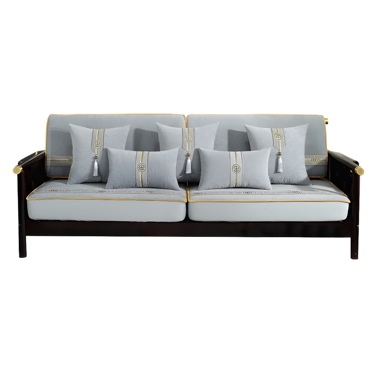 New Chinese Style Sofa Cover Full Wrap Four-Season Universal Sofa Cape Cover Towel Non-Slip Sofa Cushion Seat Cushion Cover Cloth Chenille