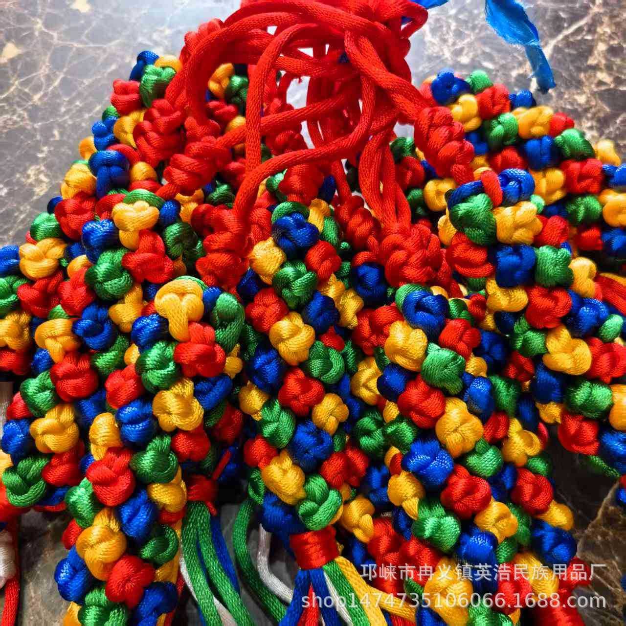 Ethnic pendant car hanging large pineapple knot