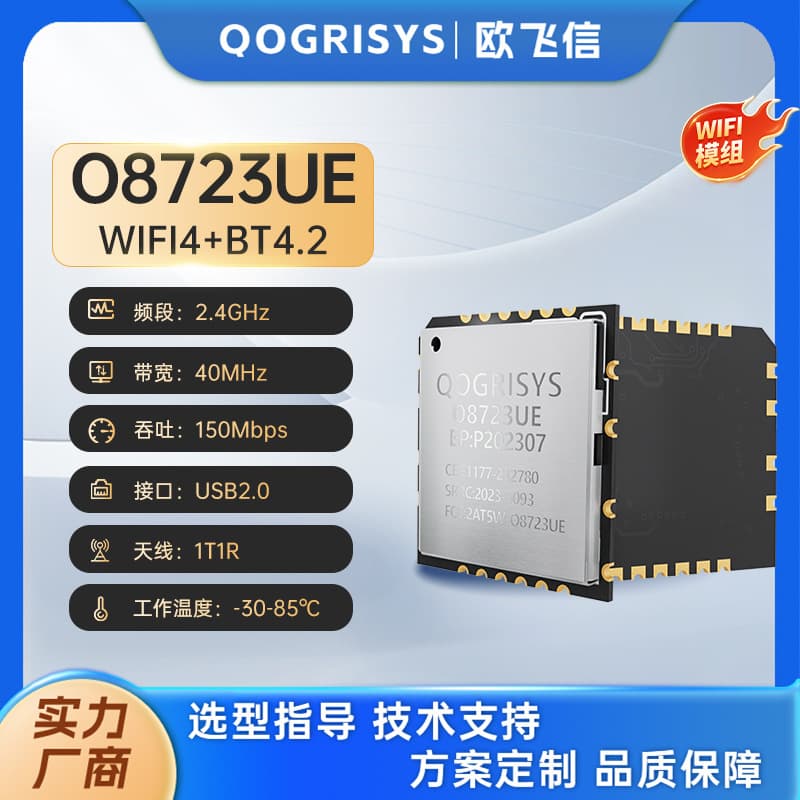 OufeiXin WiFi Module Wide Temperature Realtek RTL8723DU WiFi Bluetooth Combo USB 2.0 Interface