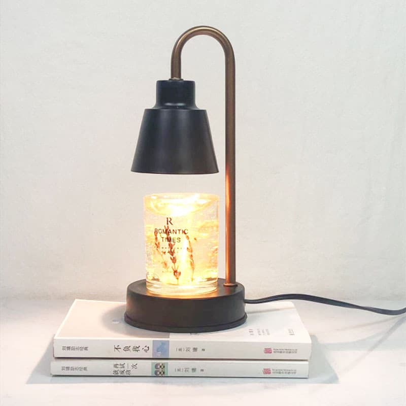 Modern minimalist aroma diffuser lamp with adjustable brightness, Nordic retro style bedroom lamp, aroma diffuser, candle lamp.