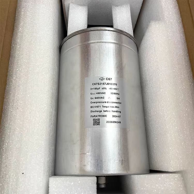 Original Box New C67S2157J010370 3*150UF 450V C67 Farad Filter Capacitor