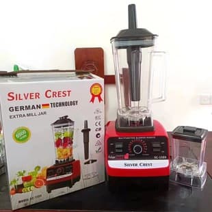 Blender 5500W Dual-Cup Multifunctional Blender Ice Crusher Food Processor Baby Food Juicer Factory Direct