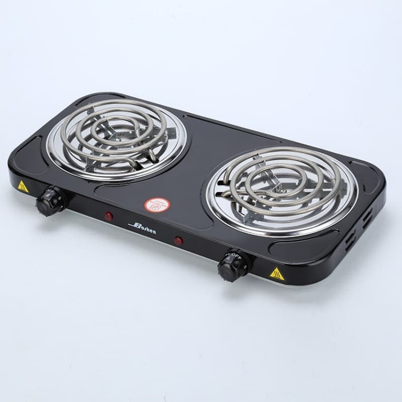 Multi-function Double-head Mosquito Coil Tray Electric Hot Plate 2000W Dual Heating Tube Stove Export Temperature Control