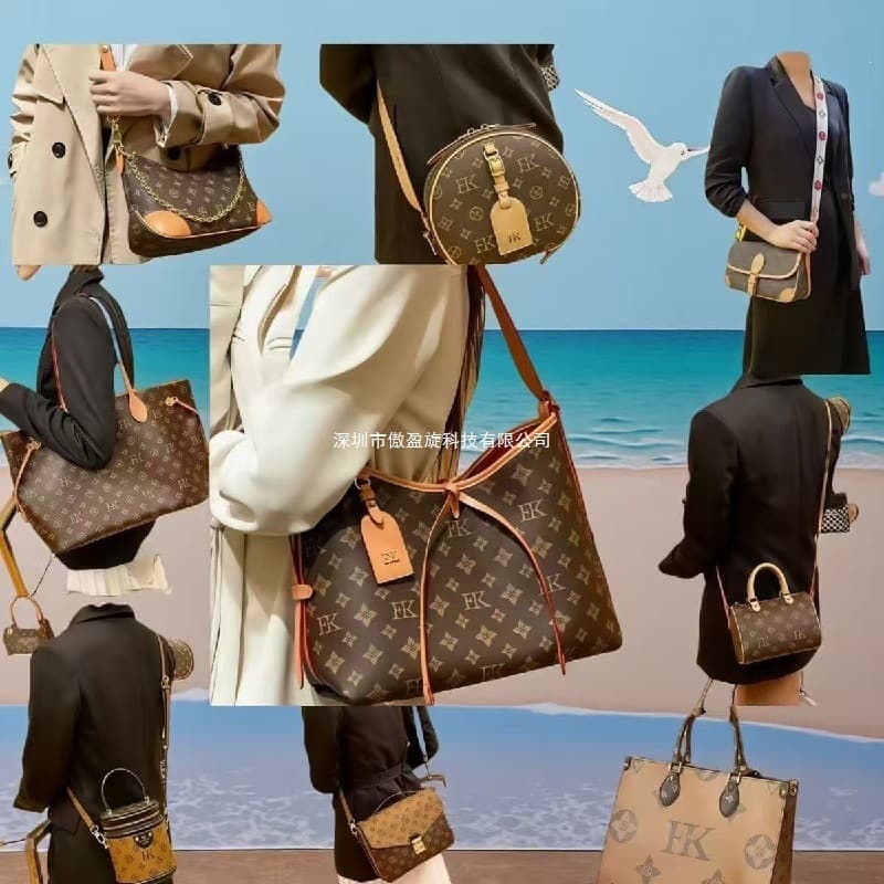 (Guangzhou Original Factory Leather in Stock) Lv Bags m Lv Women's Bags with Chip Version, Various Styles, Handbags and Crossbody Bags 2