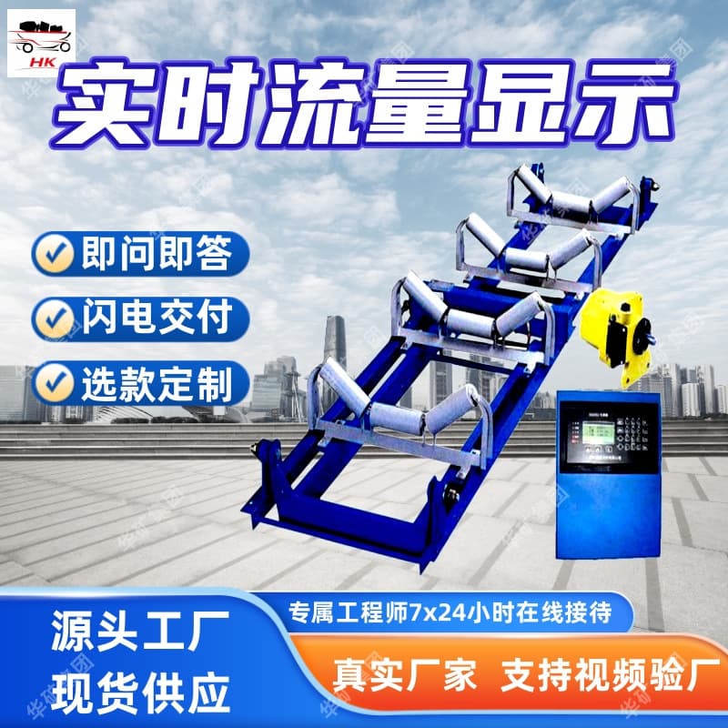 Dynamic Monitoring Electronic Belt Scale Continuous Conveying Electronic Belt Scale ICS-14 Electronic Belt Scale