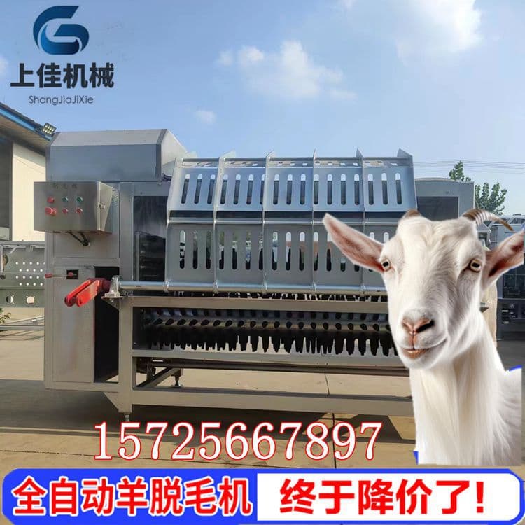 Sheep Processing Machine Manufacturer - Fully Automatic Integrated Sheep Scalding and Dehairing Machine