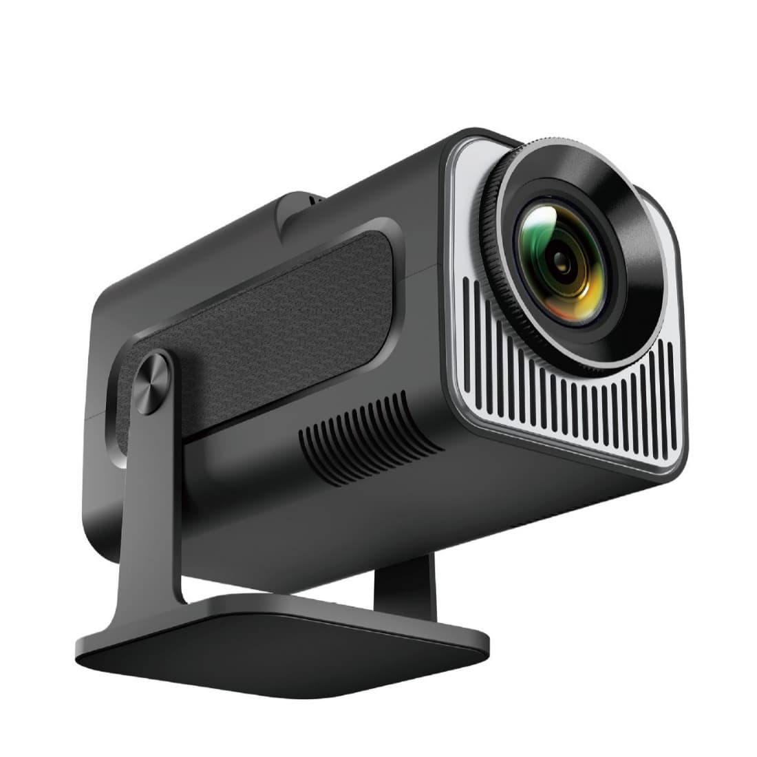 Short Throw HY320 Mini Projector for Home, Compact for Living Room and Dorm, Portable Wall Projection, Mini HD 4K Projector
