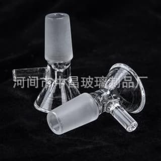 High borosilicate glass pipe smoking pot small pipe hookah accessories burning pot bong smoking utensils tobacco pot pipe accessories