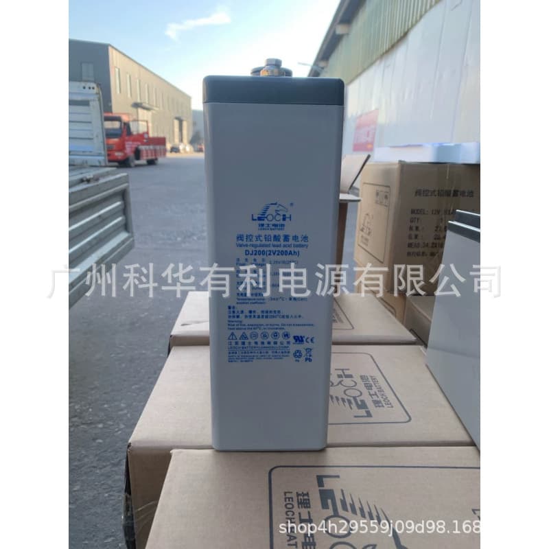 LEOCH Lead-Acid Battery DJ200 Telecom AC/DC Power System 2V200AH Power Plant Photovoltaic