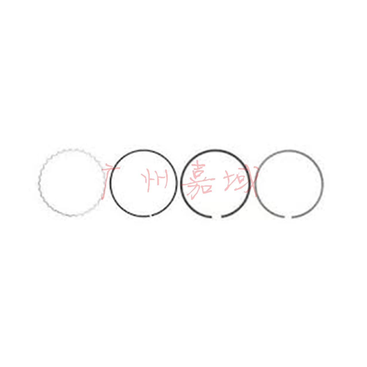 Piston Ring Is Suitable for Mercedes-Benz A209 C209 W211 W163 A1120300124 1120300124