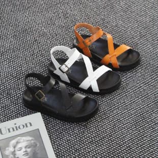 Sandals Women 2026 New Summer Outdoor Anti-Slip Wear-Resistant Casual Flat Slippers Outdoor Beach Shoes