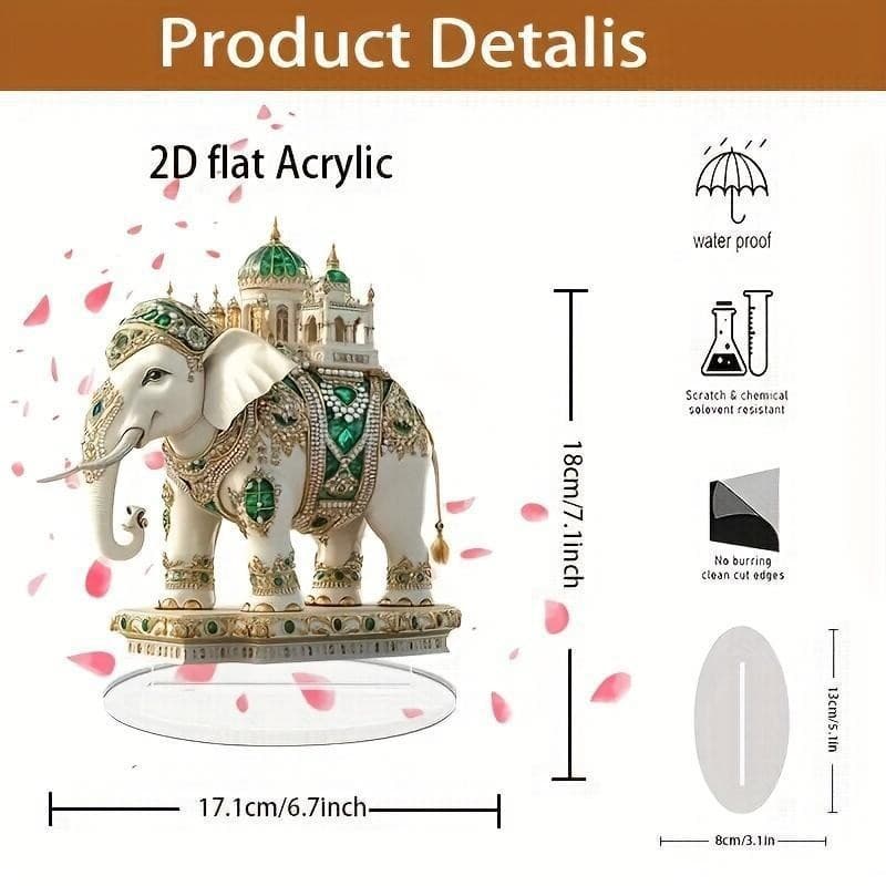 Best-selling 2D Acrylic Craft Display Stand for Mother's Day, Father's Day, Halloween, and Christmas Tabletop Decor