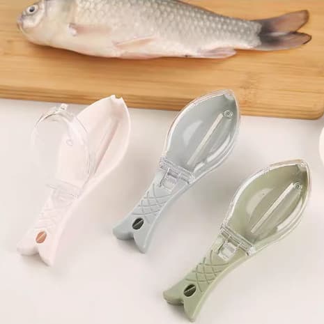 Fish Scale Scraper Tool - Fish Scale Remover, Descaling Brush, Waterproof Fish Scale Scraper for Easy Cleaning