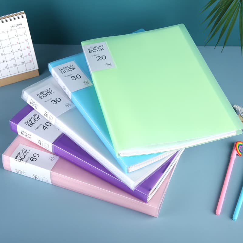A4 multi-layer transparent insert folder for student exam papers, pregnancy checkup organizers, custom-made.