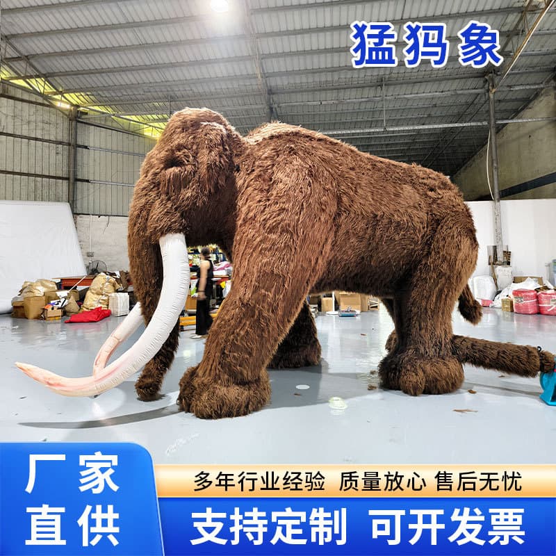 Outdoor Large Inflatable Simulation Mammoth Animal Air Model Factory Simulation Elephant Air Model Shopping Mall Event Decoration