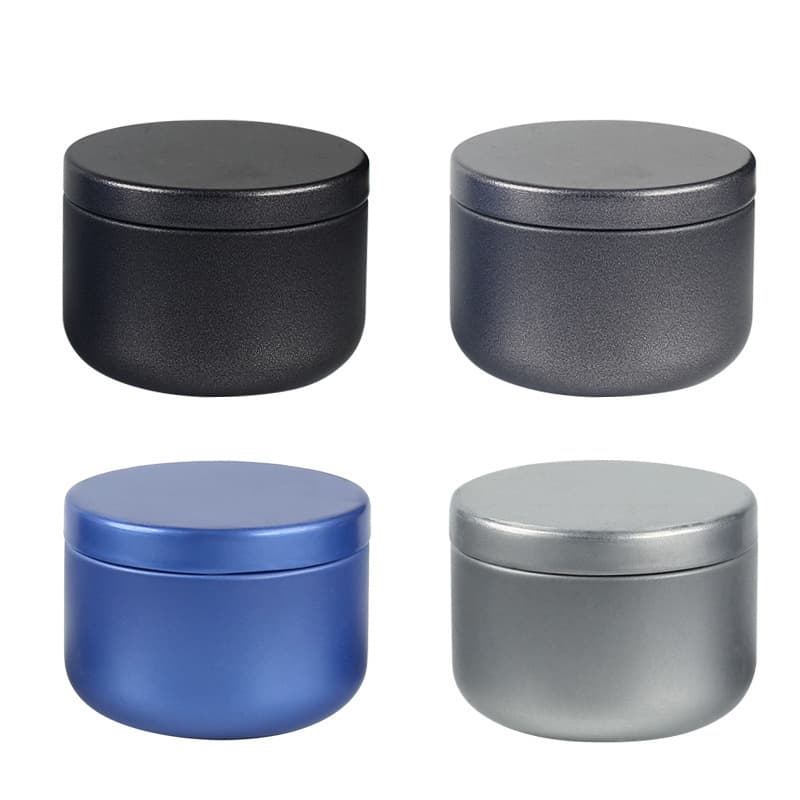 Small Portable Mini Iron Tobacco Can, Tinplate Box with Buckle, Wholesale for Small Containers