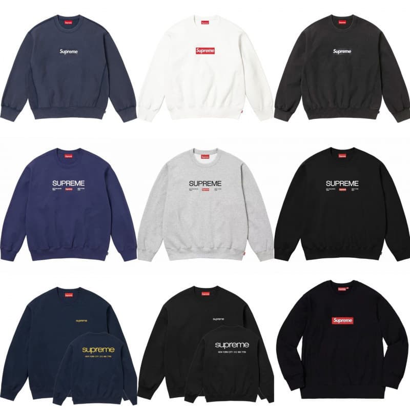 26SS Supreme Hood Sweatshirt Big Logo Pullover Fleece Hoodie