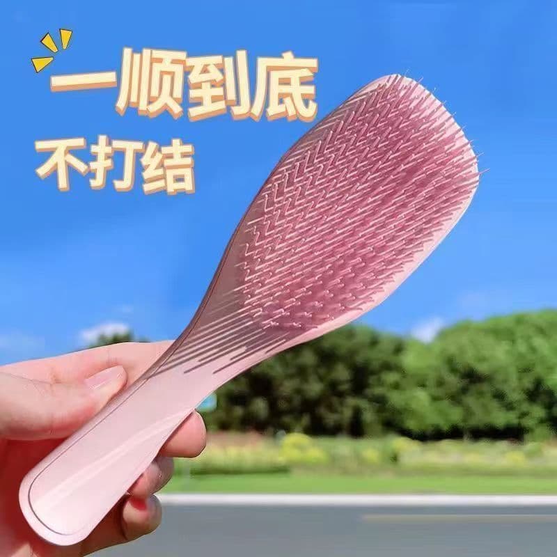 TT Hairbrush Cross-border Smooth Hair Massage Comb for Women Curly Hair Cushion Comb Anti-tangle Air Cushion Comb Women's Home Use Anti-static