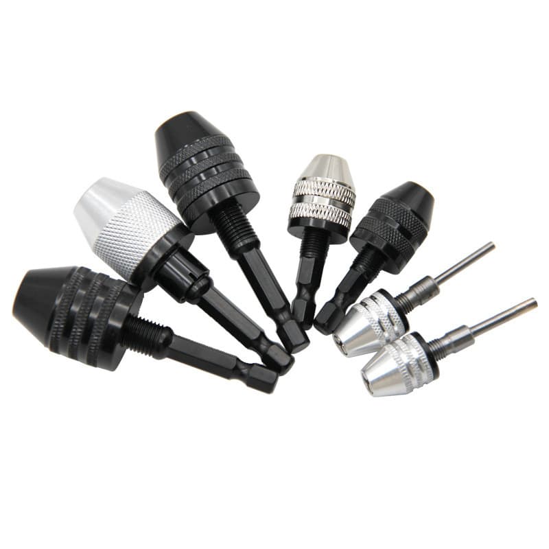 0.3-6.5mm Quick-Change Hex Shank Self-Centering Drill Chucks, 3.6 Electric Grinder Drill Chucks