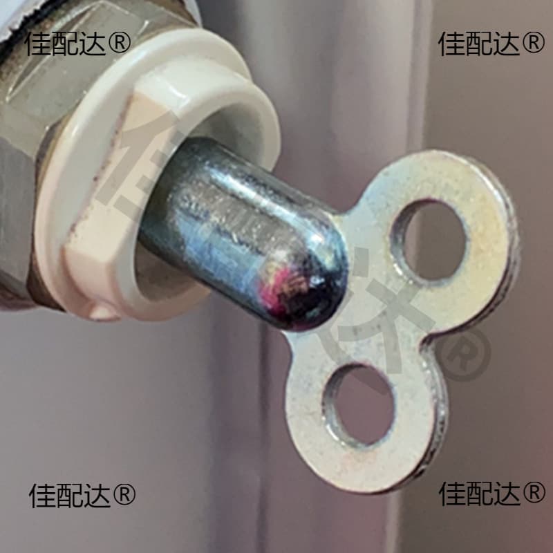 Radiator air vent valve key square switch radiator drain valve manual plug four-corner air vent wrench