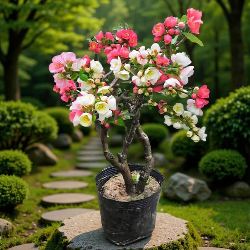 [Shipping with flower buds] Longevity Crown Old Pile Begonia Bonsai Indoor Potted Silk Begonia Changleshou Begonia Flower
