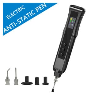 HR35 Electric Vacuum Pen IC Chip SMD Component Suction Pen Color Screen Extractor Tool Anti-Static