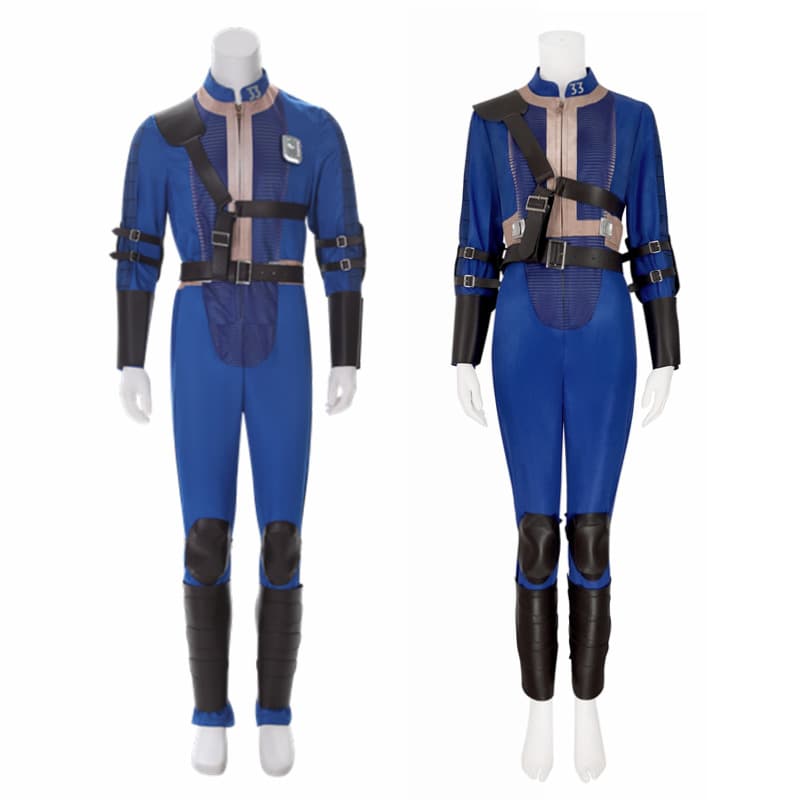 American TV series Fallout COS Luci's real-life male and female protagonists film and television same style Halloween cosplay performance costumes