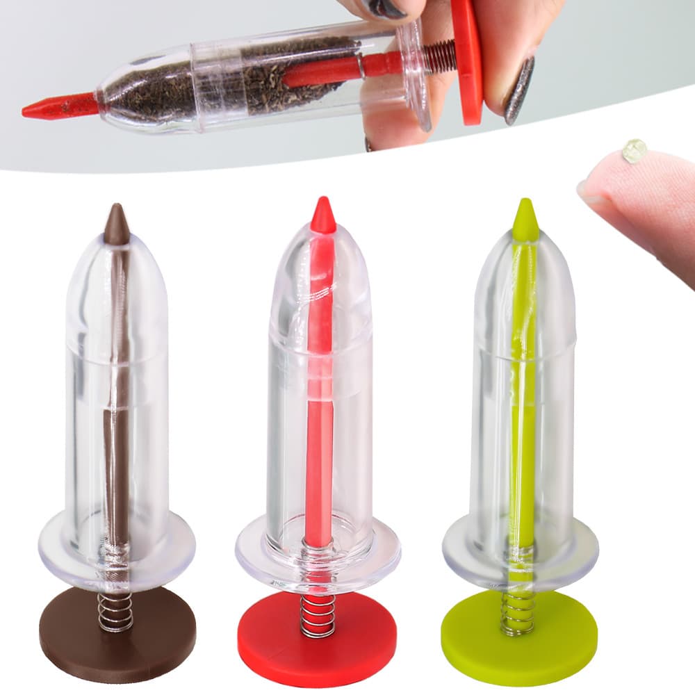 Amazon Garden Potting Syringe Seeder, Tray Seeder Handheld Planting Seedling Gardening Tool