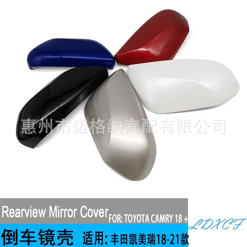 For Toyota Camry 18-23 Rearview Mirror Shell Reverse Mirror Back Cover Outer Cover