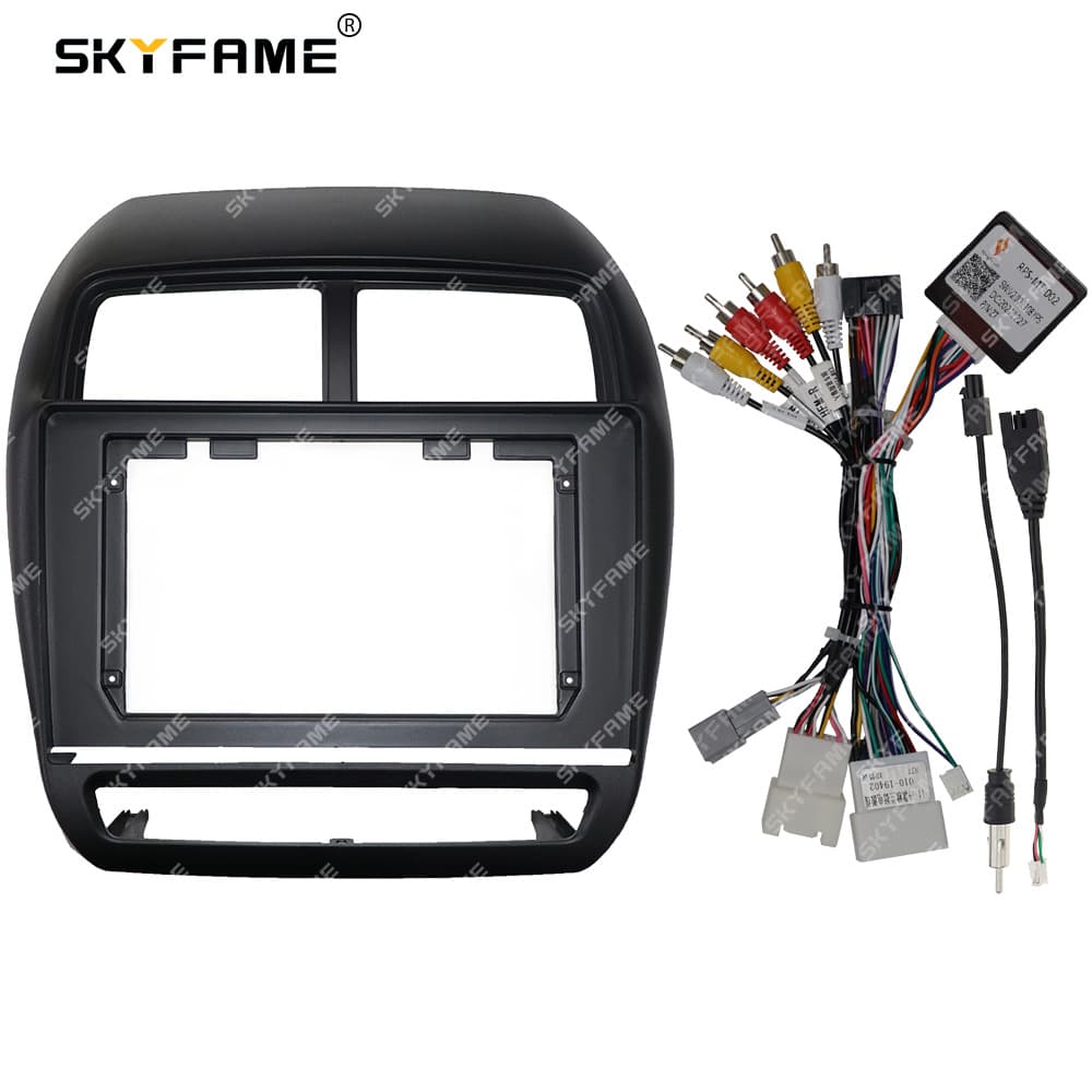 SKYFAME Customizable Frame Kit for 2019+ Mitsubishi ASX Mitsubishi RVR Low-Trim Navigation Fascia