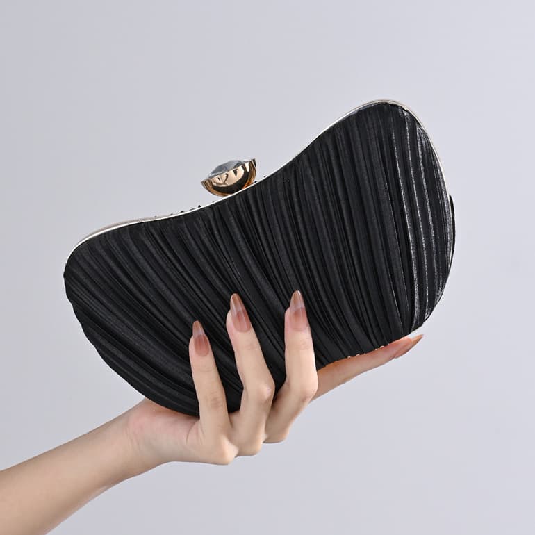 New European and American Cross-Border Celebrity Handbag Banquet Bag Cheongsam Evening Dress Bag Women's Light Luxury Handheld Evening Bag Direct Sales