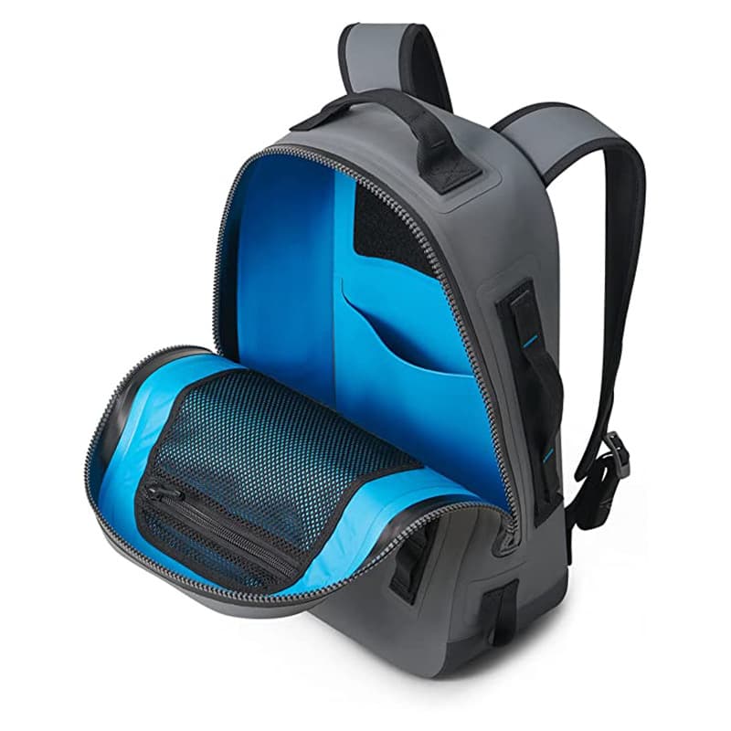 Cross-border Outdoor Sports TPU Ergonomic Waterproof Backpack Durable Airtight Zipper Hiking Backpack