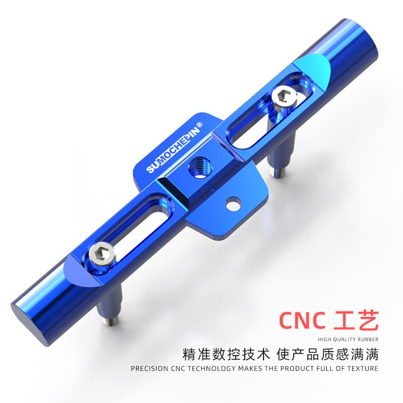 CNC Clamp Multifunctional Extension Bracket Modification Accessory Motorcycle Decoration Phone Mount Multifunctional Balance Bar