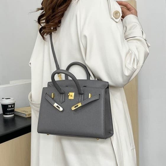 Kelly Bag Premium 2026 New Handbag Fashionable Lock Buckle Platinum Bag Shoulder Crossbody Women's Bag bags