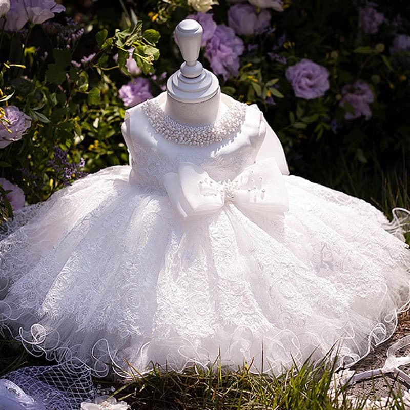 Girls Princess Dress Children's Party Gown Baby Birthday Tutu Dress
