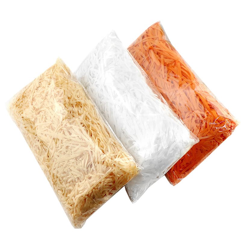Raffia Shredded Paper Filler Ultra Cheap Factory Direct Wholesale 10g 20g 30g 50g 100g Gift Box Filling