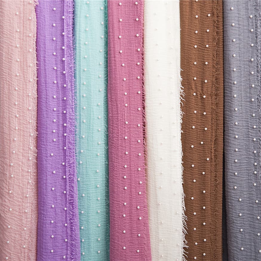 New Cross-Border Children's Photography Wrap Cloth, Baby Photography Prop, Summer Cotton Linen Pearl Wrap