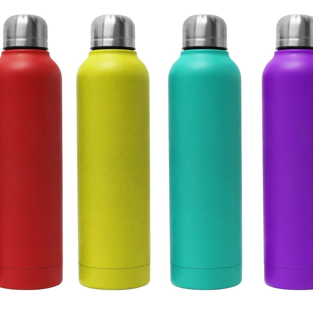 Straight Cola Bottle 304 Stainless Steel Vacuum Flask Export Water Bottle 500ML Insulated Cup Wholesale Factory Direct