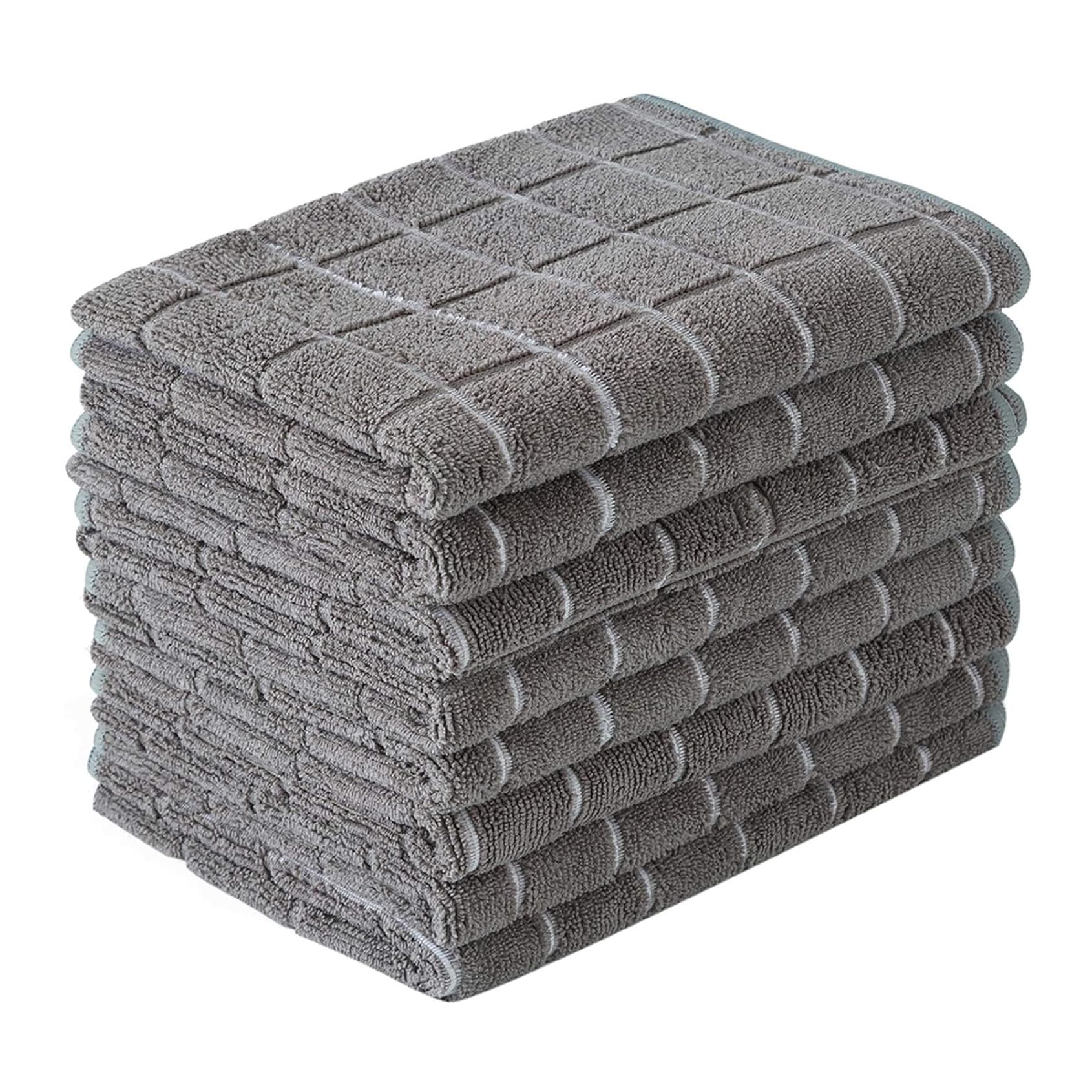 Magic Cloth Microfiber Absorbent Oil-free Dishwashing Cloth Kitchen Cleaning Scouring Pad Table Wipe Cross-border Hot Sale