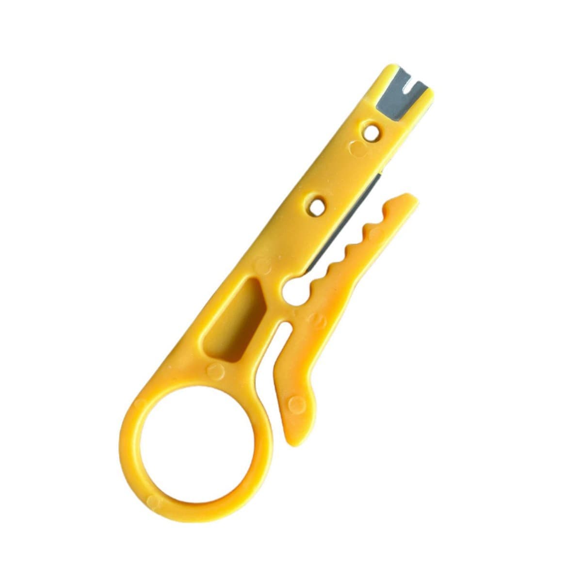 Wire Stripper, Small Yellow Wire Stripping Knife, Simple Wire Stripping