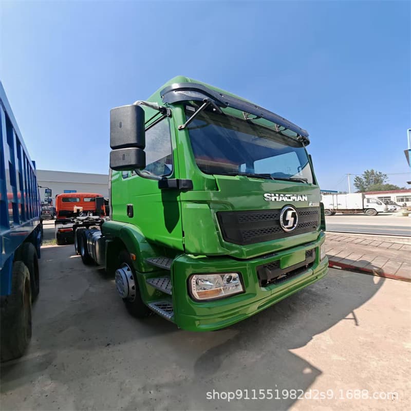 Export supply China Shaanxi Automobile Delong tractor F3000 semi-trailer tractor head CNG refurbished Sinotruk truck head