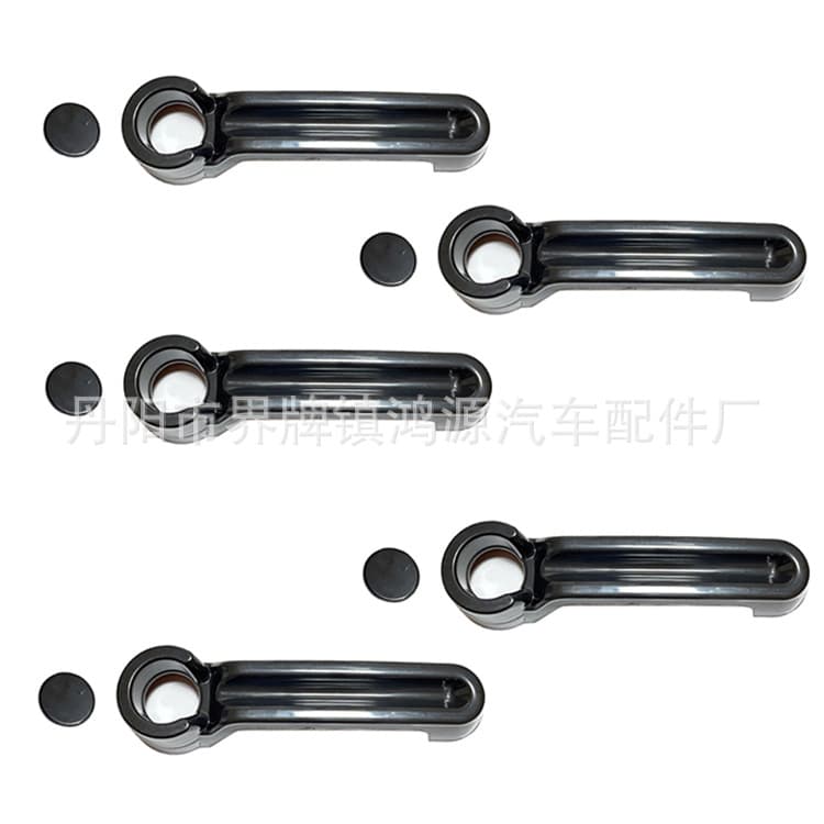 Suitable for JEEP Wrangler JK modification accessories JK exterior door handle shell door handle shell black four-door
