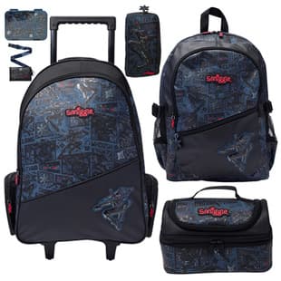 Australia Smiggle School Backpack for Kids, Large Capacity Cartoon Backpack, Outdoor Casual Bag
