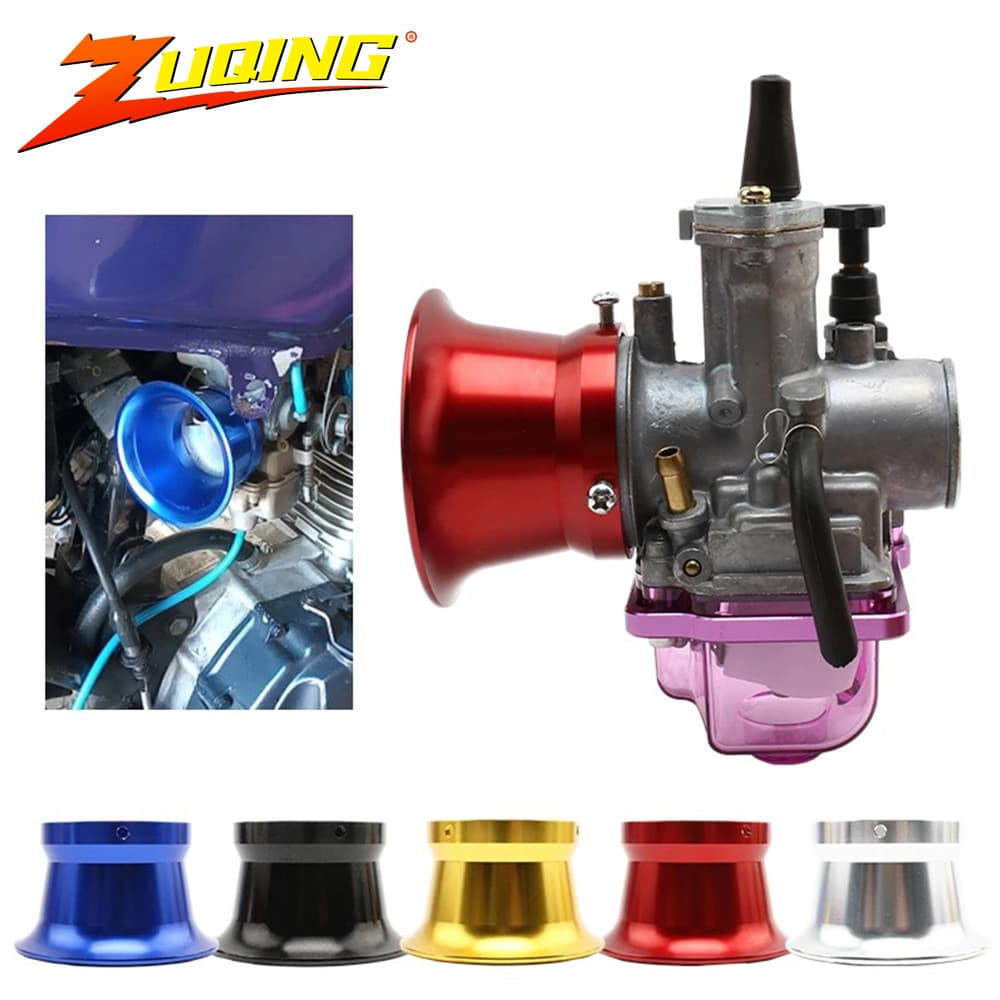 Off-road motorcycle modified 50mm carburetor air filter connector PWK OKO KOSO 26 28 air cup accessories