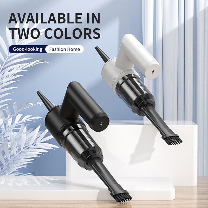 Gun-Type Cordless Handheld Vacuum Cleaner, Home Car Mini Vacuum Cleaner, Desktop Keyboard Cleaner Vacuum
