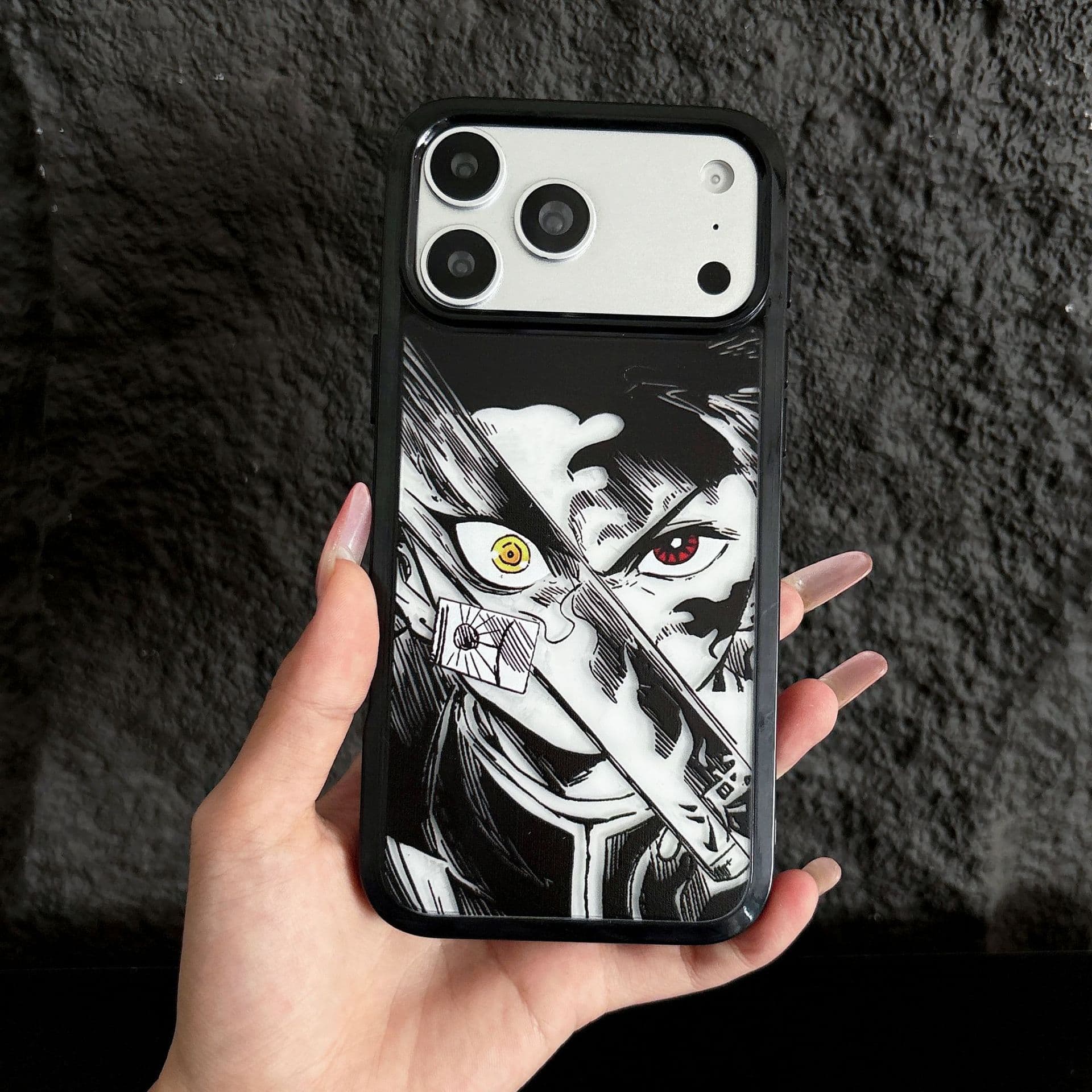 Demon Slayer Apple 16 Plus Phone Case iPhone 17 Pro Hard Shell 14/13/12/11 Shockproof 15 Goku