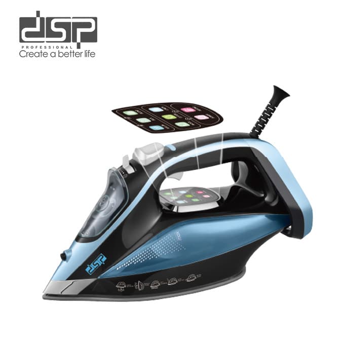 DSP/Dansong Handheld Steam Iron for Home Use Portable Garment Steamer Small Electric Iron KD1364
