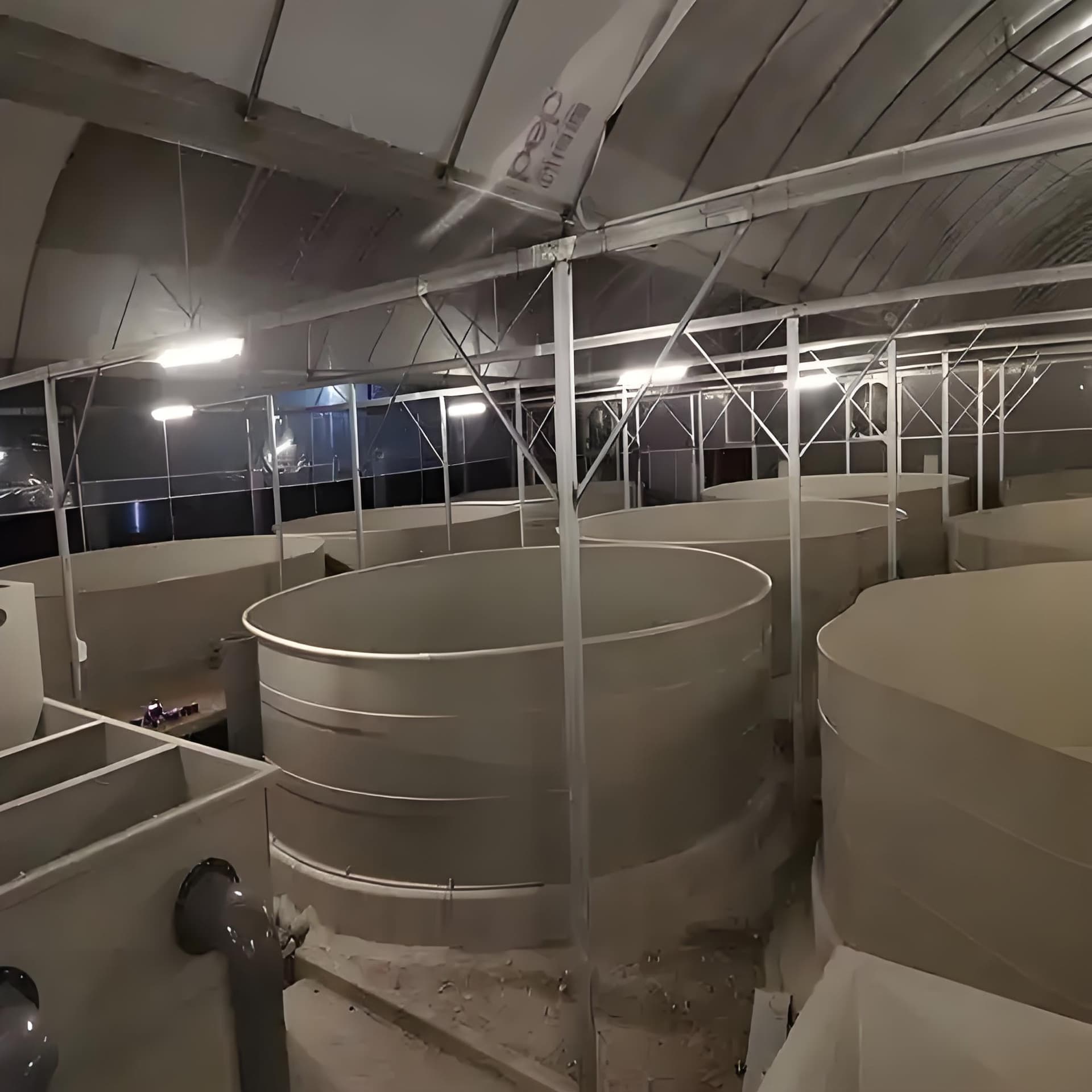 Modular PP Fish Farming Pond, Free Assembly, Flexible Expansion, Suitable for Large-Scale Aquaculture Bases